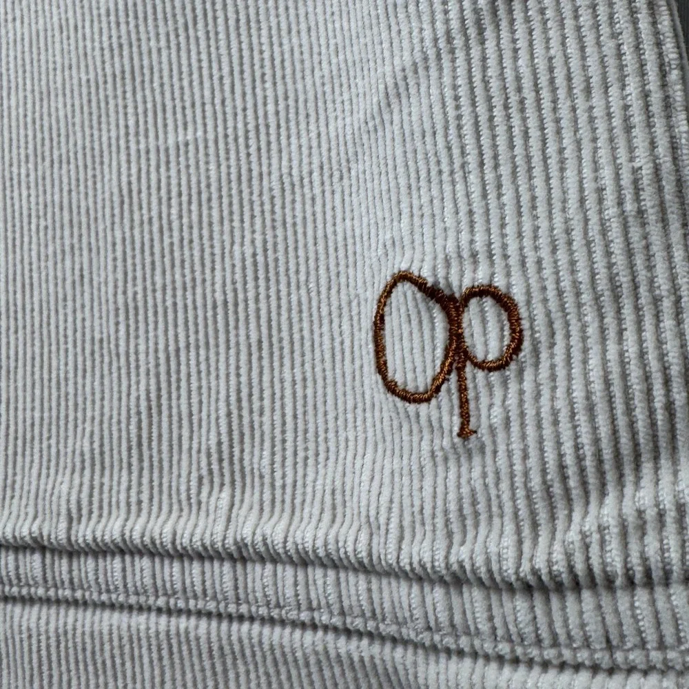 Vintage Ocean Pacific Mens Shorts Corduroy 1990s Cream Surfer Skater Size 33